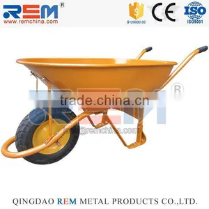 Wheel Barrow Factory Supply High Quality Heavy Duty Farm Tools Metal Wheel Barrow WB7503 thumbnail-1