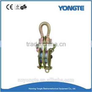High Quality Sheave Pulley Block/ 6 Ton Chain Pulley Block thumbnail-1