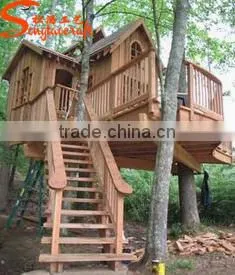 Artificial Tree House Like Container House Luxury in Outdoor thumbnail-4