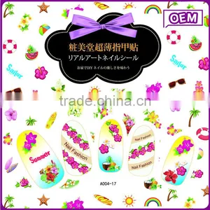 JOYME 2016 Wholesale Cute Water Transfer Beauty Nail Decoration Easy DIY Fashion Nail Art thumbnail-2