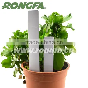White Color Plastic id Tags Garden Plant Labels thumbnail-2