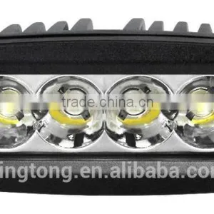 18w 6" Led Work Light Bar Offroad Flood Light Bar Bumper Light thumbnail-1