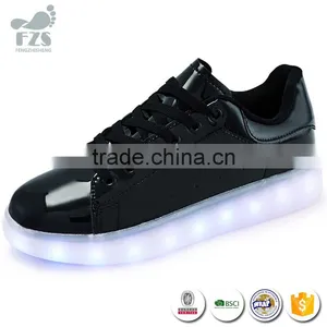HFR-JS14 LOW MOQ OEM Led Light up Shoes With High Quality for Women thumbnail-5
