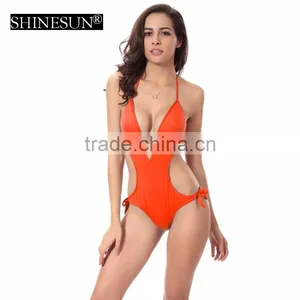 8-color Swimsuit Thick Padded Chest Pad Hot Girls Xxx Bikini Photo PLUS Size Swimsuit Swimsuit thumbnail-3