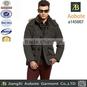 2015 New Fashion Men Padded Jacket Winter Coat thumbnail-1