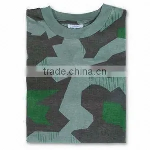 T-shirt, Made of 100% Cotton and Single Jersey, Suitable for Military or Army thumbnail-1