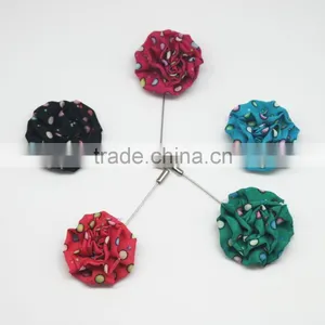 Lapel Pin Metal Crafts Custom Design Polyester Fabric thumbnail-1