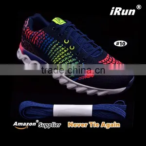 Highly Elastic Comfort and Soft Tieless Shoes Laces for Child and Disabled - Muti-Colored No Tie Shoelace Amazon Supplier thumbnail-4