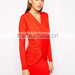 Rohan Wrap and Twist Mini Dress thumbnail-1