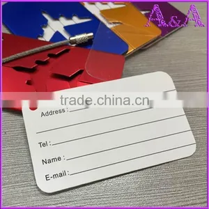 Cheap Price Customized PVC Luggage Tag, Airline Luggage Tag With Loop Strap, Hard Plastic Luggage Tag thumbnail-6