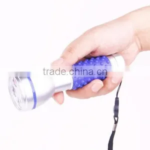 High Quality Compass 5 Colors Plastic Led Flashlight With Lanyard thumbnail-2