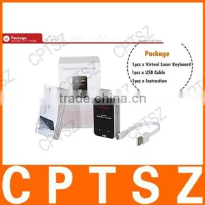 Ultra-Portable Virtual Projection Laser Keyboard Wireless Bluetooth 2.0 USB for HID Super Full Key for XP/vista/7/ 8/IOS/Iphone thumbnail-6