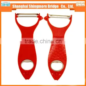 China Hot Sales Stainless Steel Fruit Peeler and Bottle Opener in Low Price thumbnail-5