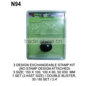 N94 3 DESIGN EXCHANGEABLE STAMP KIT (NO STAMP DESIGN ATTACHED) thumbnail-1