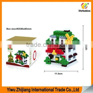 Christmas Hot Sale Santa Claus Mode 3D Mini Diamond Blocks Building Blocks Toys for Childrens thumbnail-3
