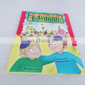 Cheap Children's Education Thick Hardcover Book Coloring Printing Hardcover Story Book thumbnail-1
