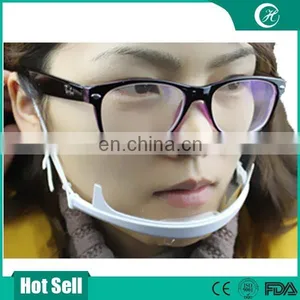 Clear Plastic Face Mask Transparent for Food Service thumbnail-3
