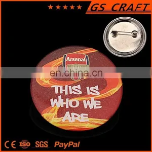 Souvenir/Custom Shape Tinplate Button Badges Souvenir /square Button Badge Souvenir Items thumbnail-5