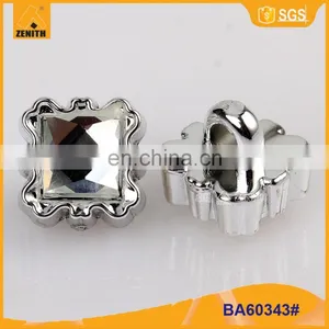 Fancy Clear Uv Plating Resin Shirt Button BA60343 thumbnail-2