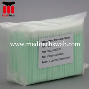 SMALL CLEANROOM KNITTED POLYESTER SWABS PS743 thumbnail-1