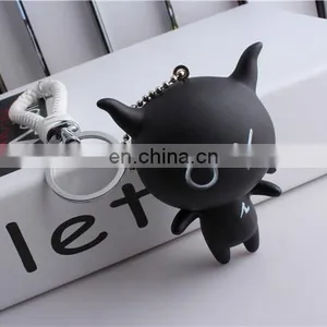 Korean Creative Cartoon Shape Keychain Leather Bag Accessory thumbnail-2