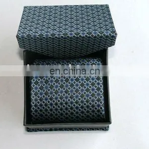 Polyester Jacquard Shirt Woven Necktie in Giftbox thumbnail-1
