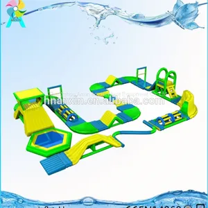 2018 New Game Inflatable Aqua Park Adult Water Obstacle Course For Sale thumbnail-2
