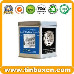 Tea Tin Cans Metal Tea Box thumbnail-4