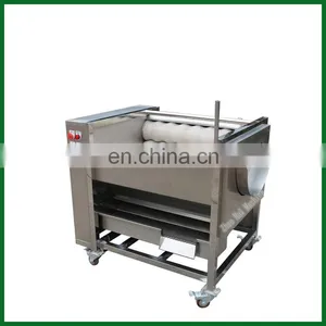 Factory Price Wholesale Cassava Ginger Yam Fruit Baby Carrot Peeler Sweet Potato Papaya Vegetable Peeling Washing Machine thumbnail-6