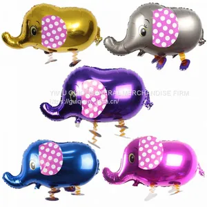 Hot Sale Walking Animal Balloons Walking Pet Balloons Helium Balloons Foil Balloons Mylar Balloons Walking Balloons (dinosour, Dogs, Giraff, Indeer, Panda, Fog, Rabbit, Cow, Cat, Elephant, Turtle, Ladybug,) thumbnail-1