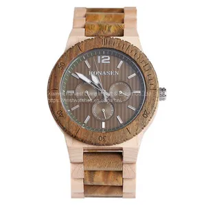 New Design Wooden Waterproof Watch thumbnail-1