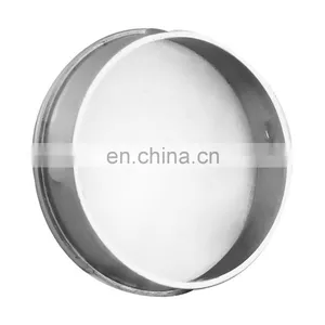Stainless Steel Tempered Glass Stair Handrail Balustrade Fittings Pipe End Cap thumbnail-4