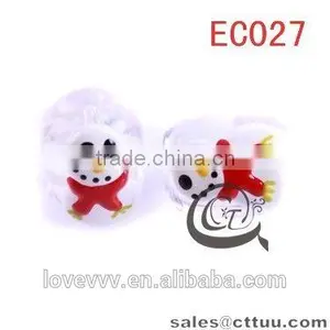Beautiful Snowman Handmade Glass Beads EC027(DIY) thumbnail-1