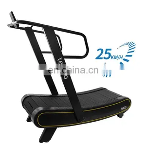 Factory Price Treadmill Non-Motorized Curve Treadmill Self-unpowered Running Machine thumbnail-1