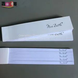 Custom Logo Size Shape Perfume Test Strips Fragrance Blotter thumbnail-4