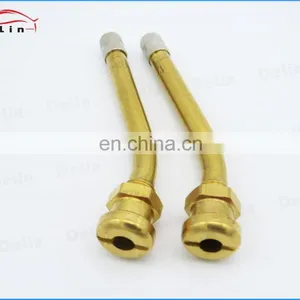 DeLin Standard Hexangular V3-20-4 Brass Truck Tire Valve 27 Degree 85MM V3.20.4 thumbnail-2