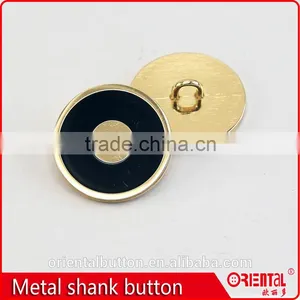 Customizable Enamel Plating Metal Shank Suits Button thumbnail-1