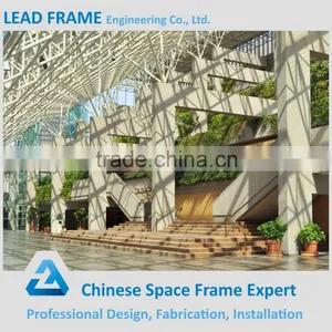 Space Large and Bright Stainless Steel Frame Atrium Roof thumbnail-1
