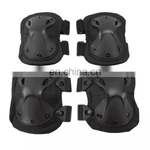 Wholesale Outdoor Sports Protection Field Training Style Tactical Elbow Knee Pads for Hunting thumbnail-3