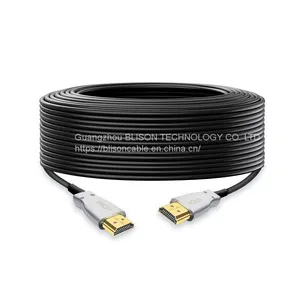 8K Fiber Optic HDMI Cable Male to Male Compatible With Roku TV/PS5/HDTV/Blu-ray thumbnail-3
