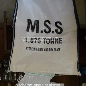 Customizable Duffle Top And Flat Bottom Big Sack Bags Waterproof With Pe Inner Liner Super Fibc Bulk Bag thumbnail-3