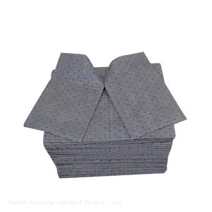 Universal Absorbent Pads Meltblown Medium-Weight Sonic Bonded Grey thumbnail-1