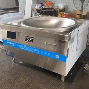 Commercial Electromagnetic Stir-frying Stove, Single-head Large Pot Stove, High-power Electric Stove for Canteens, Electric Frying Pan thumbnail-2