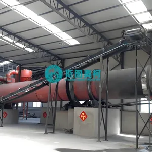 Rotary Dryer for Horse Bedding Wood Shavings Drying 80 Tpd thumbnail-1