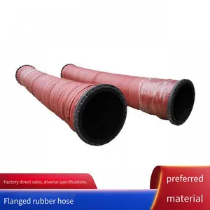 Large-diameter Rubber Hose for Dredger Suction and Discharge of Mud and Mortar Operations, Can be Processed, Soft, Langfeng thumbnail-4