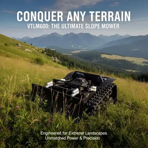 Vigorun Tech Grass Cutter Robot VTLM600 High Transmission Efficiency 73% Snow Blower for Rough Terrain thumbnail-2