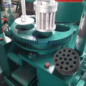 Honeycomb Coal Stamping Machine Olive Residue Charcoal Making Machine EPC thumbnail-3