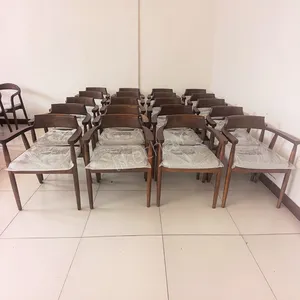 High Quality Modern Unique Solid Wood Dining Chair Nordic Comfortable Living Room Home Dining Chairs thumbnail-2