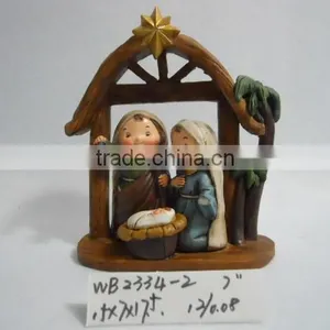 Polyresin Religious Nativity Set Religious Item Home Decoration Desktop Decoration thumbnail-3