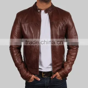 Man Genuine Leather Jacket thumbnail-3
